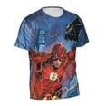 thumbnail image 2 of The Flash T Shirt 3d Printed Crewneck Graphic Short Sleeve Tees For Mens, 2 of 7