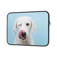 thumbnail image 2 of Bingfone Puppy Licks Nose Laptop Sleeve Case 13 Inch, 360° Protective Computer Carrying Bag, 2 of 9