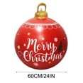 Ympuoqn 60CM Outdoor Christmas Inflatable Decorated Ball Giant