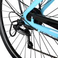 thumbnail image 3 of Hyper E-Ride 700C 36V Electric Commuter E-Bike for Adults, Pedal-Assist, 250W Motor, Blue, 3 of 9