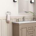thumbnail image 2 of Anneau Porte-Serviette Simple Pivotant, Support de Serviette de Bain en Acier Inoxydable SUS 304, Nickel Brossé, 2 of 8