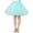 Mint Green, variant on Women Solid Color Tutu Skirt Party Performance Skirt For Casual Beach School Events Spring Summer Outfits Flowy Swing Pleated Beach Skirts
