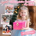 thumbnail image 2 of UUSUOO Kids Makeup Kit for Girls,46PCS Princess Toys Real Washable Cosmetic Set with Mirror,Non-Toxic Girls Makeup Kit,Girl Toys Christmas Birthday Gifts Toys for 3 4 5 6 7 8 9 10 Year Old Girls,Pink, 2 of 9