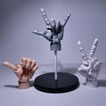 thumbnail image 2 of 1:1 Poseable Mannequin Hand for Artists with Flexible PVC Joints, Right Display, 2 of 4