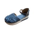 thumbnail image 2 of Sandalias casuales de mujer con hebilla tejida hueca de suela gruesa de primavera y verano Wmkox8yii  shjk2985, 2 of 2