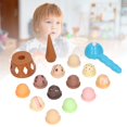 thumbnail image 3 of JUEGO DE SIMULACRO DE CONO DE HELADO, EQUILIBRO DE JUEGO DE JUEGOS DE CONO DE HELADO MEJORA LA HABILIDAD MOTORA FINA EDUCATIVA PARA ESCRITORIO PARA LOS NIÑOS, 3 of 7