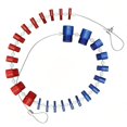 thumbnail image 3 of 26Pcs Nut And Bolt Thread-Checker Removable Nuts And Bolts Thread Size Inspector Identification Gauges With Oxide Coating, 3 of 7