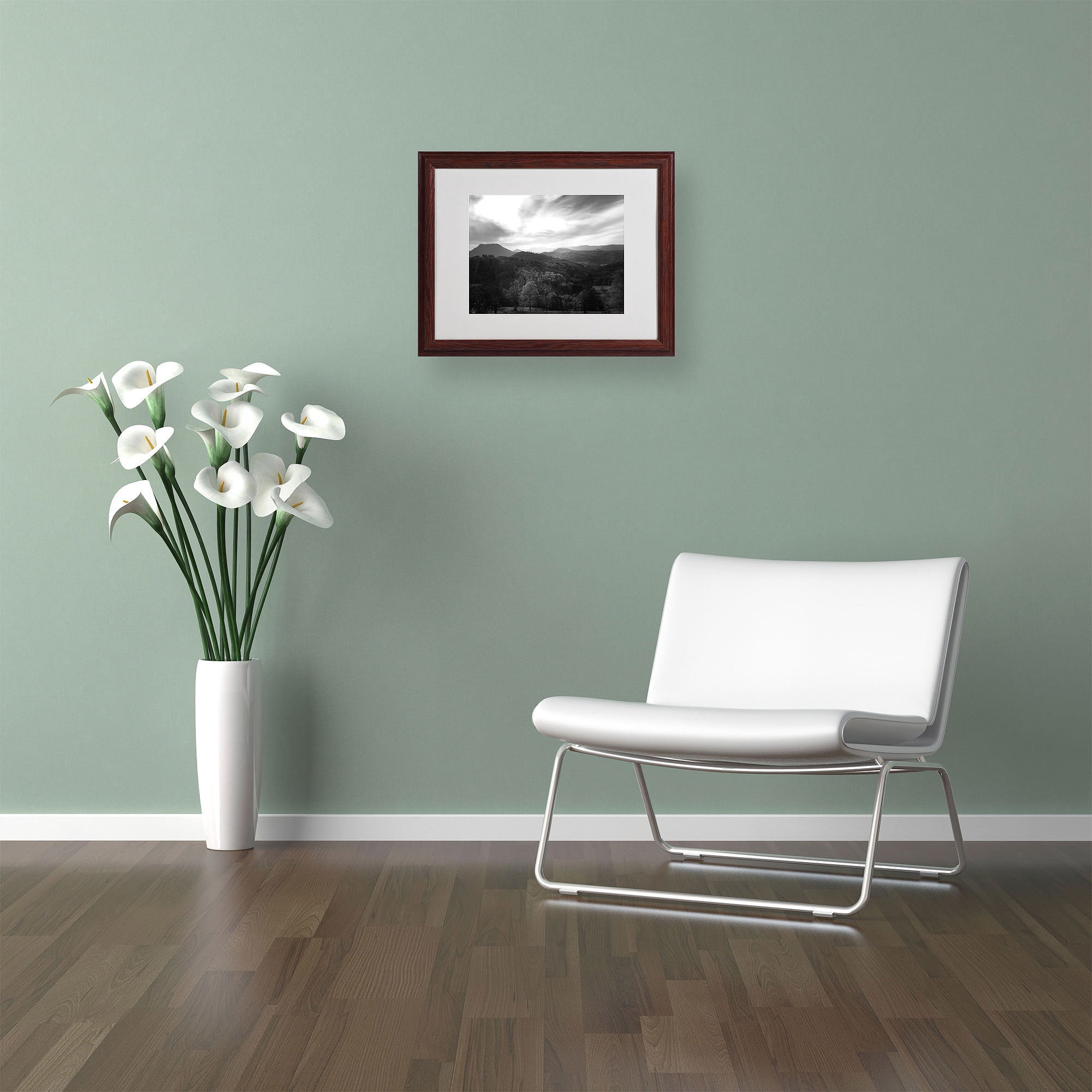 Trademark Fine Art "Over the Lighting" Canvas Art by Philippe Sainte-Laudy, Wood Frame