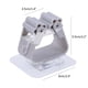 thumbnail image 3 of Toystoory Gran oferta, 2 uds., estante de Clip de pared para cuarto de ducha de baño, colgador de cepillo adhesivo ABS, suministros para el Almacenamiento y organización del hogar Azul, 3 of 4