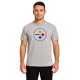 thumbnail image 1 of NFL Playera Aficionado Básica Pittsburgh Steelers Gris para Hombre, Talla Chica, 1 of 9