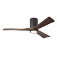 thumbnail image 2 of Atlas Irene 52" Textured Bronze Ceiling Fan with Walnut Tone Blades, 2 of 3