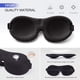 thumbnail image 5 of Paquete de 3 antifaz para dormir, antifaz 100% opaco con contorno 3D para dormir con correa ajustable, venda nocturna cómoda y suave para hombres y mujeres Xemadio WRMH-1073-1, 5 of 7