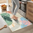 thumbnail image 2 of Ultrug Boho Vintage Rugs Non Slip Area Rug Soft Carpet for Living Room Bedroom Home Decor Office,2'x3',Green, 2 of 6