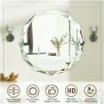 thumbnail image 2 of Antok 30 Inch Circle Beveled Edge Frameless Bathroom Vanity Mirror, Wall Mount Mirror for Bathroom, Round Decorative Mirror, HD Silver, 2 of 6