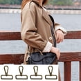 thumbnail image 2 of ABCISI 24 Pack Lobster Claw Swivel Clasps Metal D Ring Snap Hooks Lobster Trigger Lanyard Clasp Clips Hook for Keychain Jewelry DIY Crafts Purse Bag Making (1.5 Inch Bronze), 2 of 10