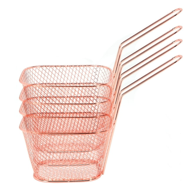 Fry Baskets, Easy To Clean French Fries Strainer, For Chips, Fries, Shrimps, Wedges Various Cooking Functions
