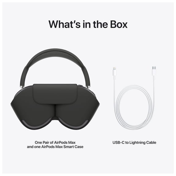 Apple AirPods Max (Lighting) - Space Gray Over-Ear Headphones