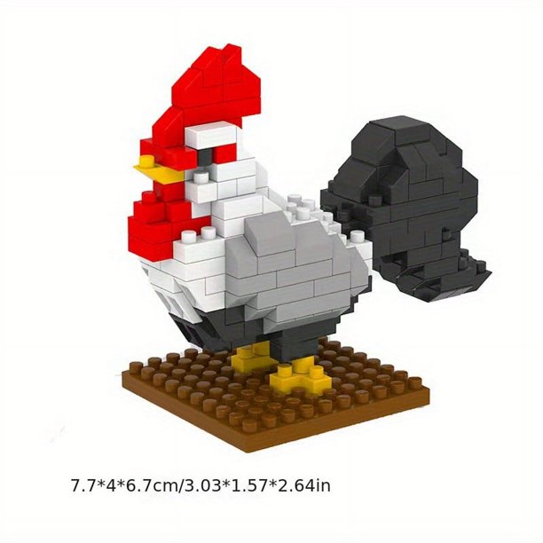 Micro Particle Building Blocks, Flying Bird Series Children's Educational Assembly Assembly Toys