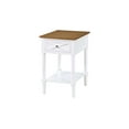 thumbnail image 4 of Convenience Concepts Country Oxford End Table with Charging Station, Multiple Colors, 4 of 8