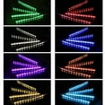 thumbnail image 5 of 4X 12Led Rgb Music Light Fixtures Light Bar Led Strip Party Club Dj Lights Lamp, 5 of 6
