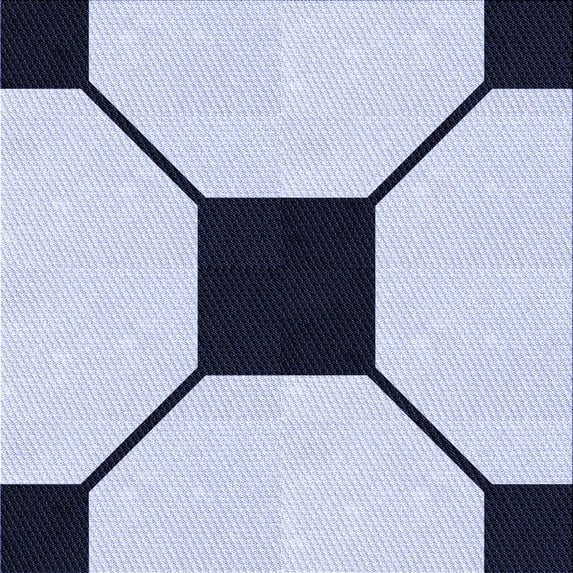Ahgly Company Machine Washable Indoor Square Transitional Lavender Blue Area Rugs, 5' Square
