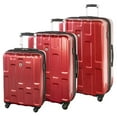 thumbnail image 1 of Swiss Gear Embassy Collection 3-piece Hardside Luggage Set - Red, 1 of 7