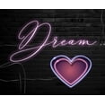 thumbnail image 2 of Sommers, Mindy 14x12 White Modern Wood Framed Museum Art Print Titled - Neon Dream, 2 of 4