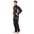 thumbnail image 5 of X-2 Mens Athletic Full Zip Fleece Tracksuit Jogging Sweatsuit Gray Side Black M, 5 of 7