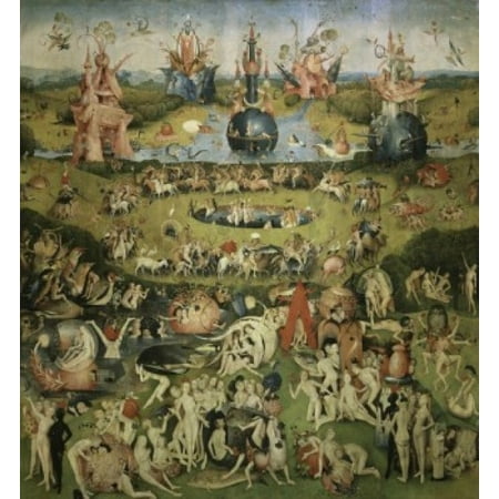 The Garden Of Earthly Delights C 1510 Hieronymus Bosch Oil On Panel The Garden Of Earthly Delights C 1510 Hieronymus Bosch Oil On Panel Museo Del Prado Madrid