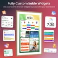 thumbnail image 5 of Apolosign 21.5-inch Smart Digital Calendar & Home Hub - Dual-Mode Family Wall Planner, One-Touch Privacy Photo Shield, Auto-Sync Google/iCloud, Meal & Chore Tracker, Message Board, Brown, 5 of 22
