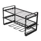 thumbnail image 1 of Organizador De Taladro, Estante De Taladro Negro Con Soporte De Carga De 150 Libras Para Montaje En Pared Para El Hogar, 1 of 8