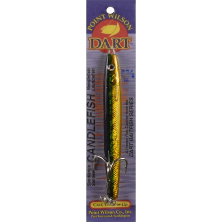 Point Wilson Dart Candlefish Jigs, 4.75oz, Green/Nickel - Walmart.com