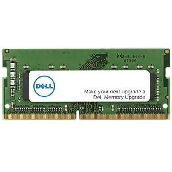 Dell Memory Upgrade - 8 GB - 1Rx8 DDR4 SODIMM 3200 MT/s - For Notebook, Gaming Notebook, All-in-One PC, Desktop PC - 8 GB - DDR4-3200/PC4-25600 DDR4 SDRAM Single-rank Memory - 1.20 V - Non-ECC - Un...