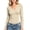wzwcs-Khaki long sleeve shirts for women, variant on Hfnxid Long Sleeve V Neck Tops Womens Slim Fit Thermal Underwear Shirts Soft Layer Top Base Tees