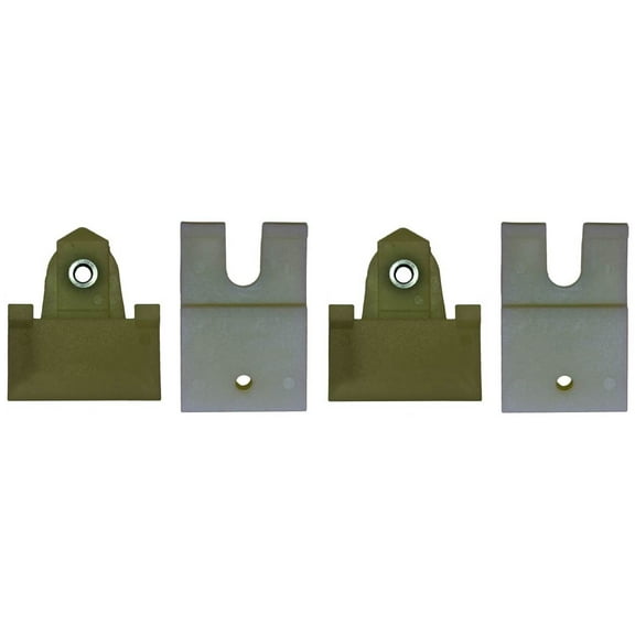 PT Auto Warehouse WL-713480AB-P - Window Sash Channel Door Glass Retainer Kit, 4 pcs Fits select: 1997-2005 CHEVROLET MALIBU, 1995-2005 CHEVROLET CAVALIER