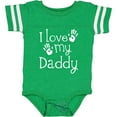 thumbnail image 3 of Inktastic I Love My Daddy Fathers Day Boys or Girls Baby Bodysuit, 3 of 5