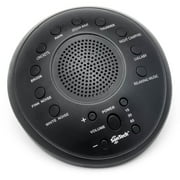SonTech White Noise Sound Machine, 10 Natural Soothing Soundtracks, Multiple Timer Settings, Battery, Adapter Charging Options