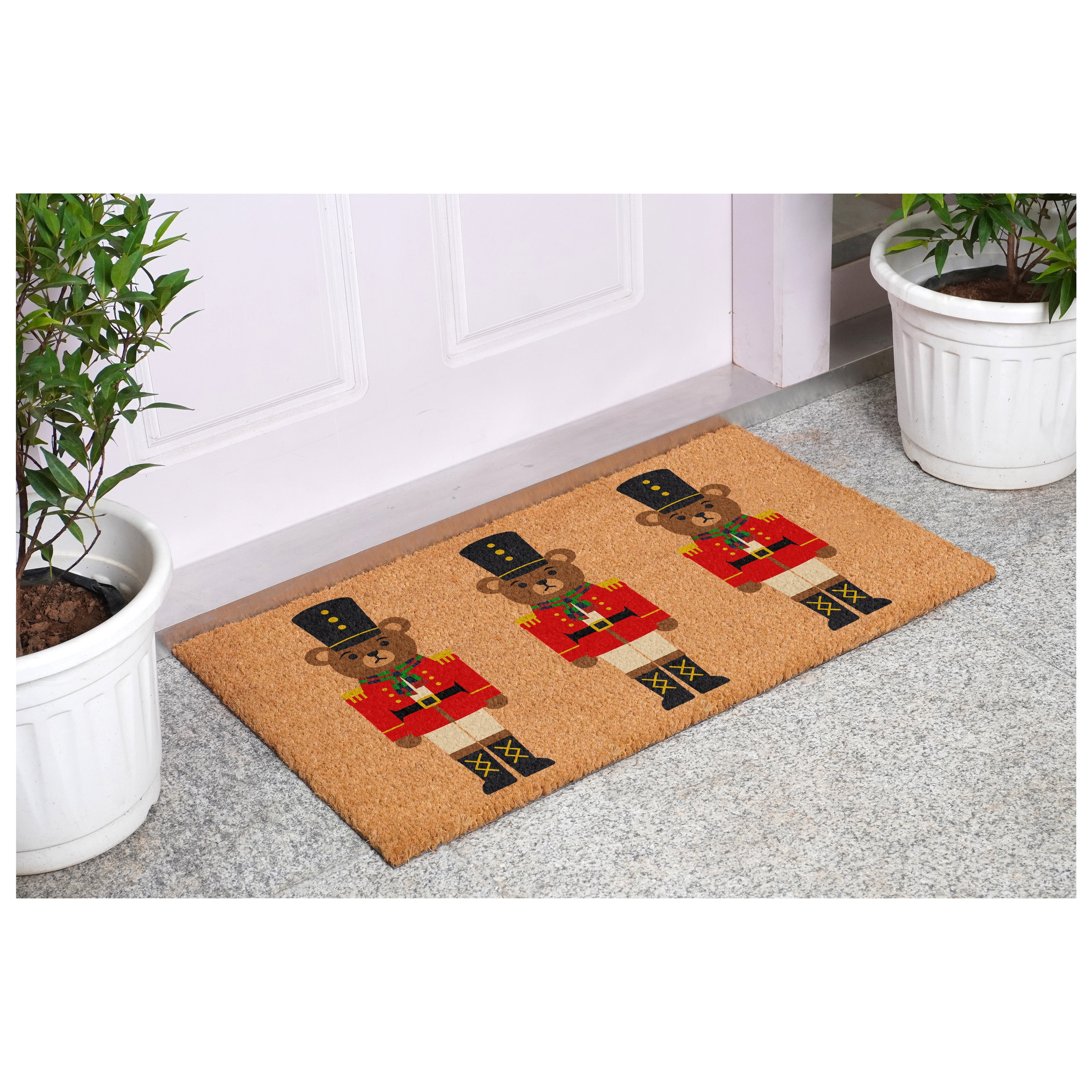 Calloway Mills 117471729 Christmas Bear Doormat 17" x 29"