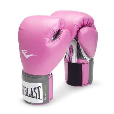 Everlast Pro Style Boxing Gloves, 16oz, Red by Everlast