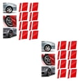 thumbnail image 4 of maskred 8x Red Durable Reflective Wheel Rim Decal Stripes For Car Tire Customization Weather-resistant 2Set, 4 of 6