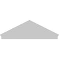 thumbnail image 5 of Ekena Millwork 78"W x 26-3/8"H x 2-3/4"P (Pitch 6/12) Peaked Cap Smooth Architectural Grade PVC Combination Pediment, 5 of 8