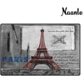 thumbnail image 3 of GZHJMY Paris Area Rug 2'x3', Vintage Retro Eiffel Tower Polyester Area Rug Mat for Living Dining Dorm Room Bedroom Home Decorative, 3 of 6