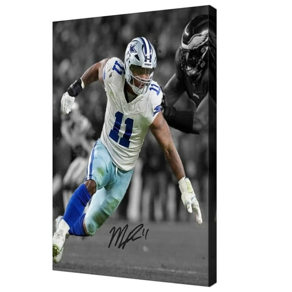 American Football Sports Cowboys Poster For Kids Fun Teen Birthday Christmas Gifts Micah Parsons Rugby Star Posters Canvas Wall Art Print Picture For Home Room Decor