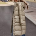 thumbnail image 4 of Ketyyh-chn99 Warm Winter Jacket Hooded Zip Up Thickened Long Jacket Maxi Parka Coat B,L, 4 of 4