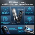 thumbnail image 2 of Impresora portátil Phomemo M832D Bluetooth térmica negra, 2 of 9