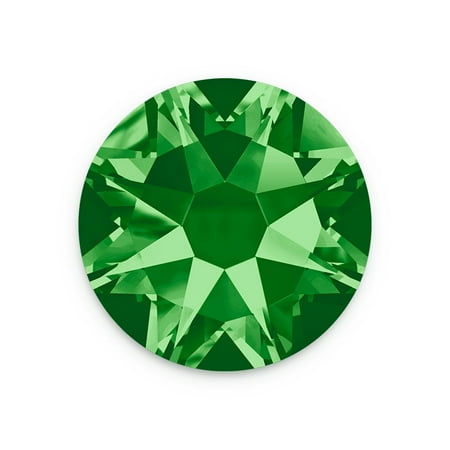 Ss9 Xilion Rose - Swarovski Xilion Rose Flat Back 2028 3mm Fern Green (Package of 10)