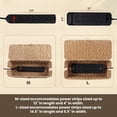 thumbnail image 4 of Natural Set (L+M) Rattan Style Cable Management Box for Desk, TV, PC, Router, 4 of 9