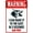 Warning Sign 3, variant on Security This Solar Farm is Patrolled by Security - 8"x12" Warning Sticker-Security Outdoor Sign, Solar Farm Security Decor for Home Business