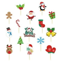 Soimiss cake topper Cake Decorations Assorted Color 30Pcs