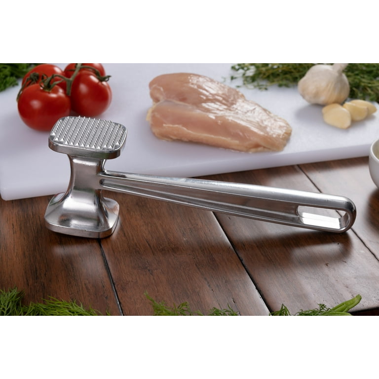 Home Basics Aluminum Metal Manual Meat Tenderizer & Reviews